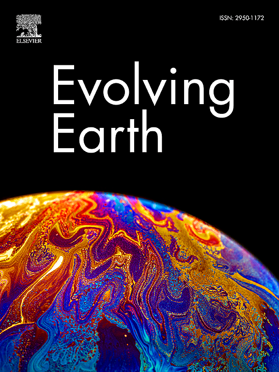 Go to journal home page - Evolving Earth